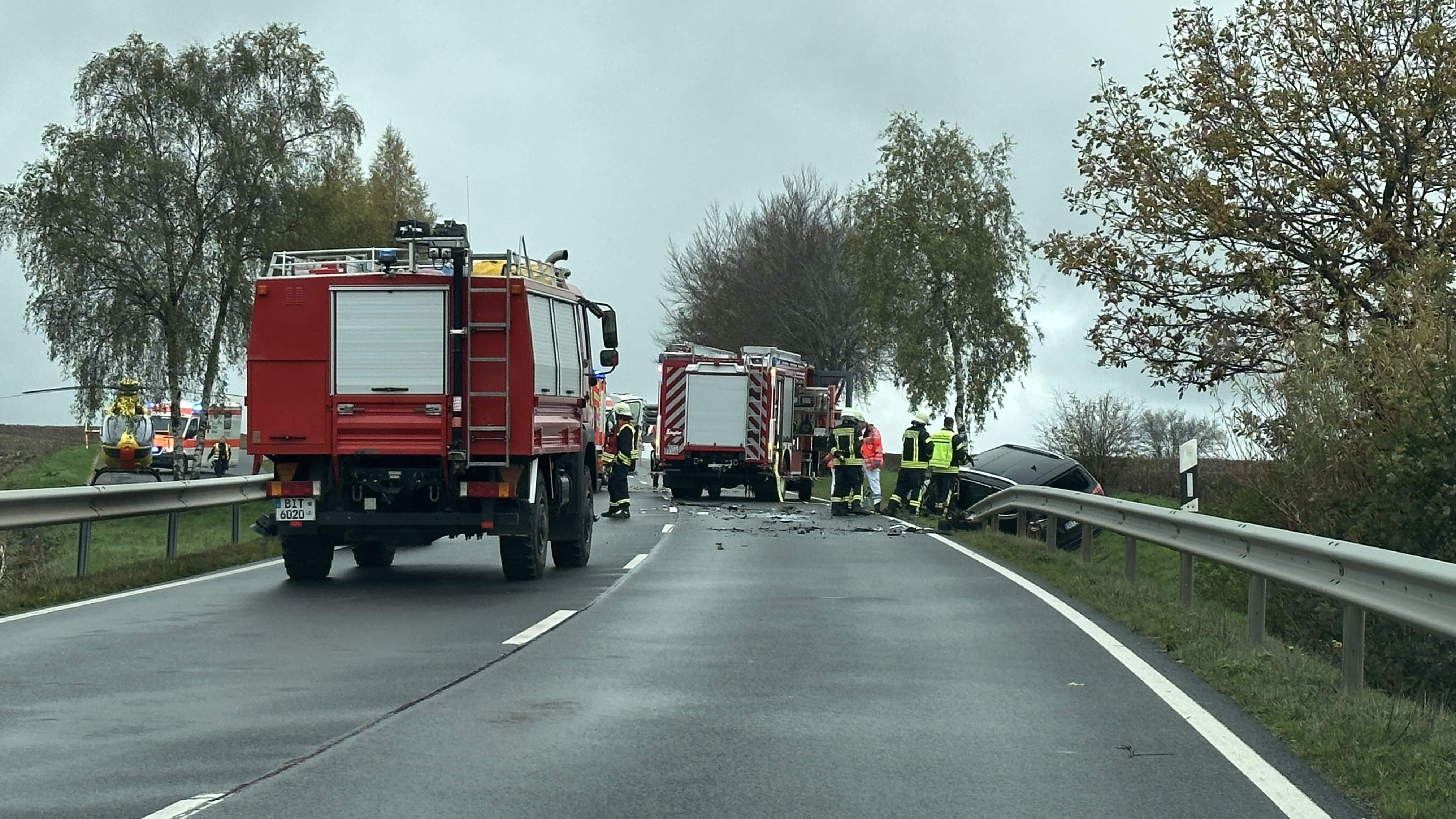Arzfeld – Verkehrsunfall mit vier verletzten Personen
